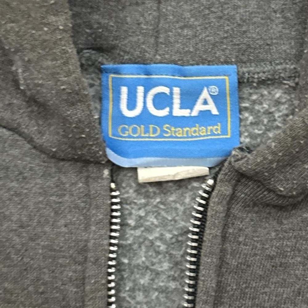 Vintage 90's UCLA Bruins Hoodie X-Small Made in USA Collegiate Sweatshirt - Picture 3 of 8